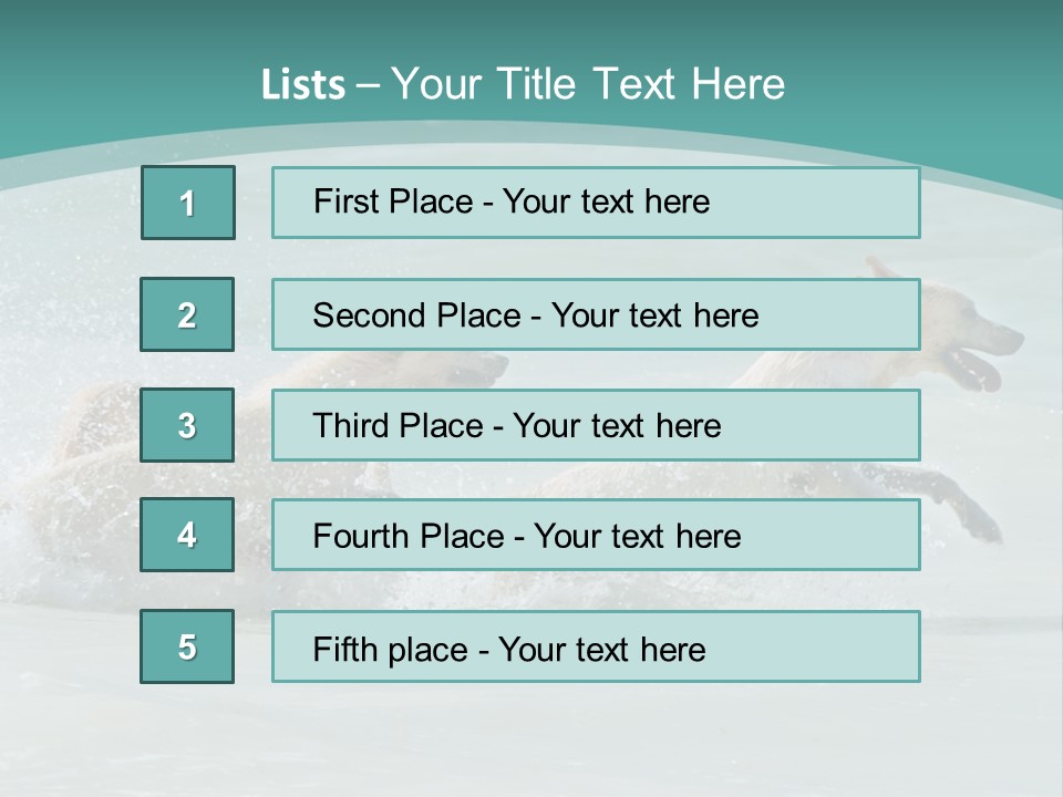 Fun Summer Race PowerPoint Template