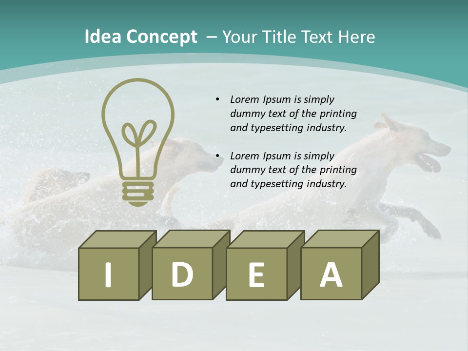 Fun Summer Race PowerPoint Template