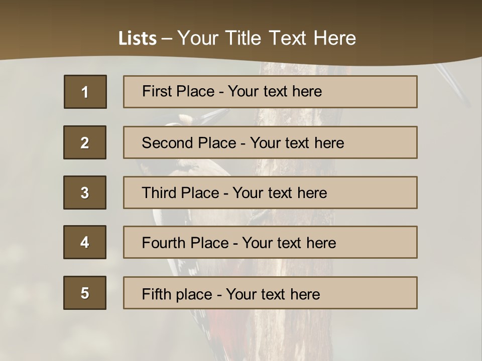 Resting Nature Colorful PowerPoint Template