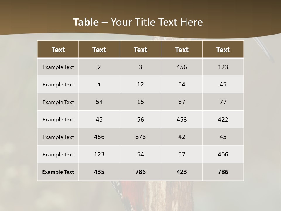 Resting Nature Colorful PowerPoint Template