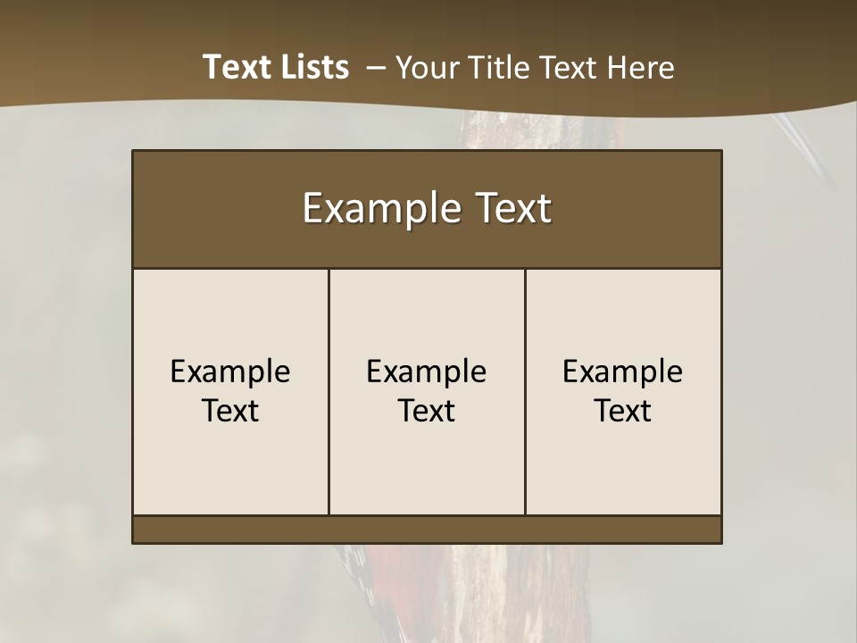 Resting Nature Colorful PowerPoint Template