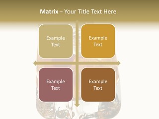 Sophisticated Drink Isolated PowerPoint Template