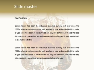 Sophisticated Drink Isolated PowerPoint Template