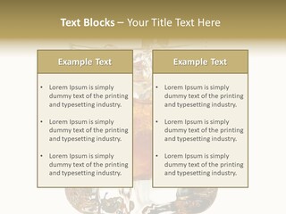 Sophisticated Drink Isolated PowerPoint Template