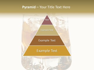 Sophisticated Drink Isolated PowerPoint Template
