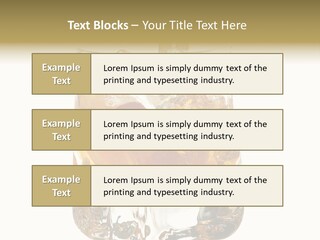 Sophisticated Drink Isolated PowerPoint Template