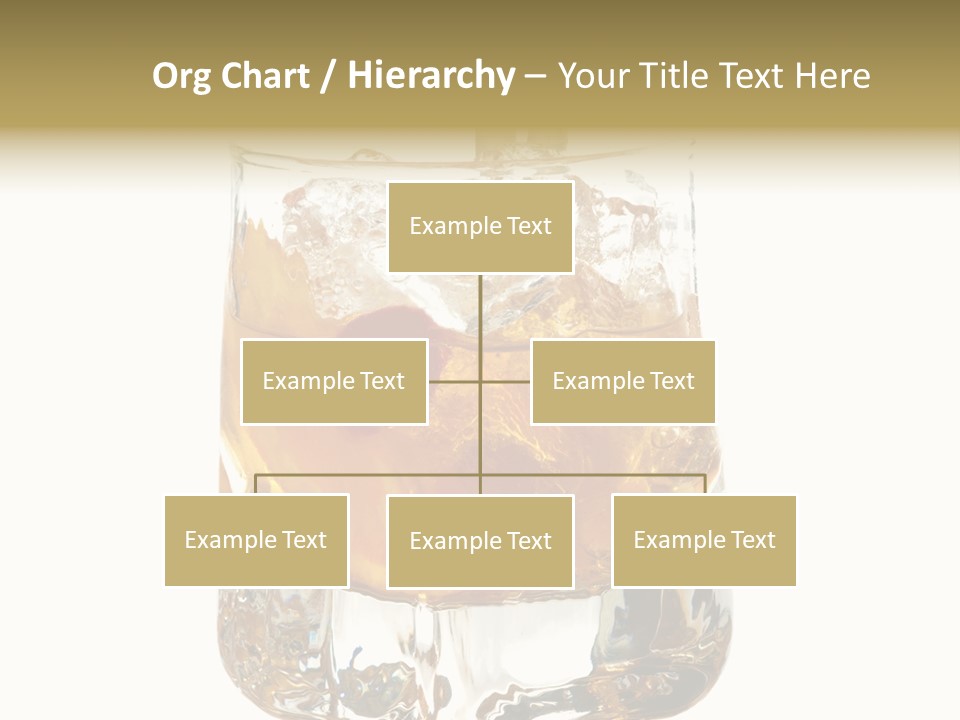 Sophisticated Drink Isolated PowerPoint Template