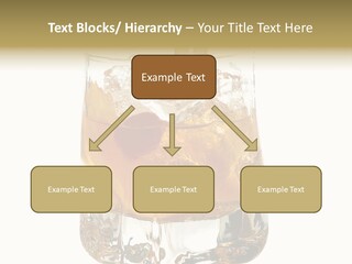 Sophisticated Drink Isolated PowerPoint Template