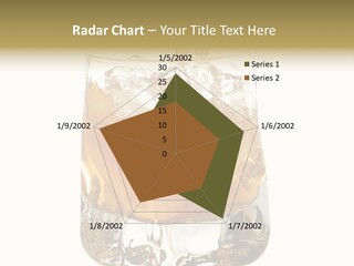 Sophisticated Drink Isolated PowerPoint Template