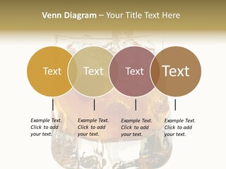 Sophisticated Drink Isolated PowerPoint Template