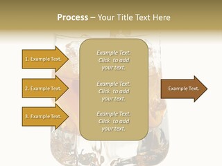 Sophisticated Drink Isolated PowerPoint Template