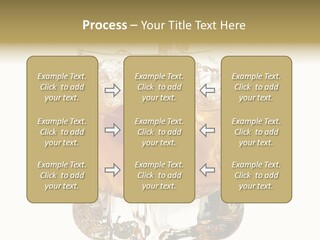 Sophisticated Drink Isolated PowerPoint Template