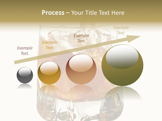 Sophisticated Drink Isolated PowerPoint Template