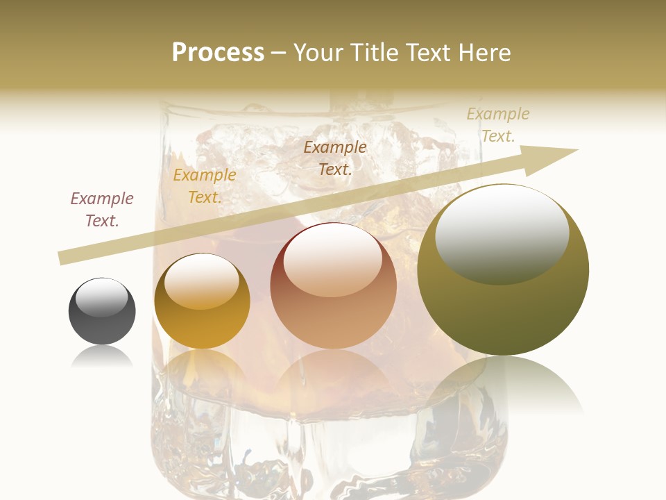 Sophisticated Drink Isolated PowerPoint Template