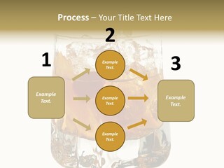 Sophisticated Drink Isolated PowerPoint Template