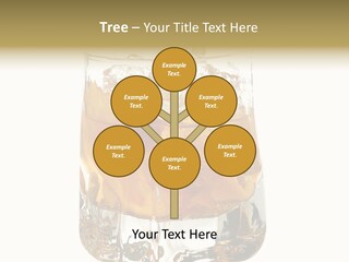 Sophisticated Drink Isolated PowerPoint Template