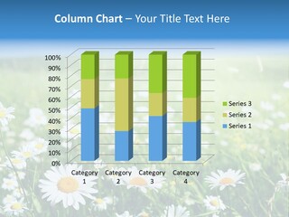 Plant Scenic Spring PowerPoint Template