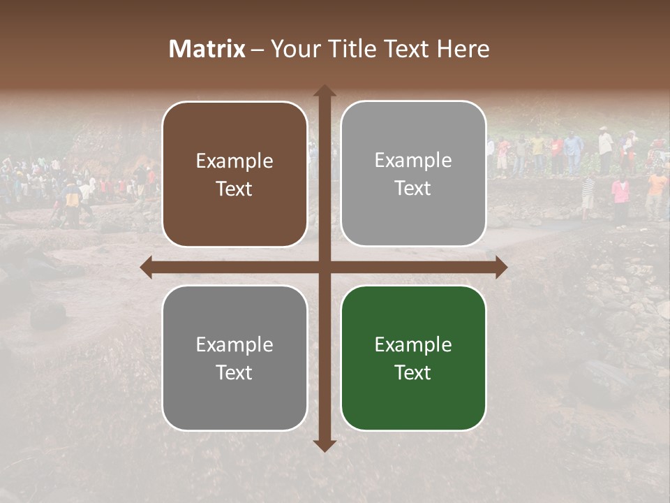 Police Travel Bridge PowerPoint Template