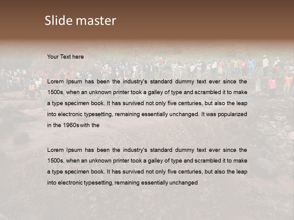 Police Travel Bridge PowerPoint Template