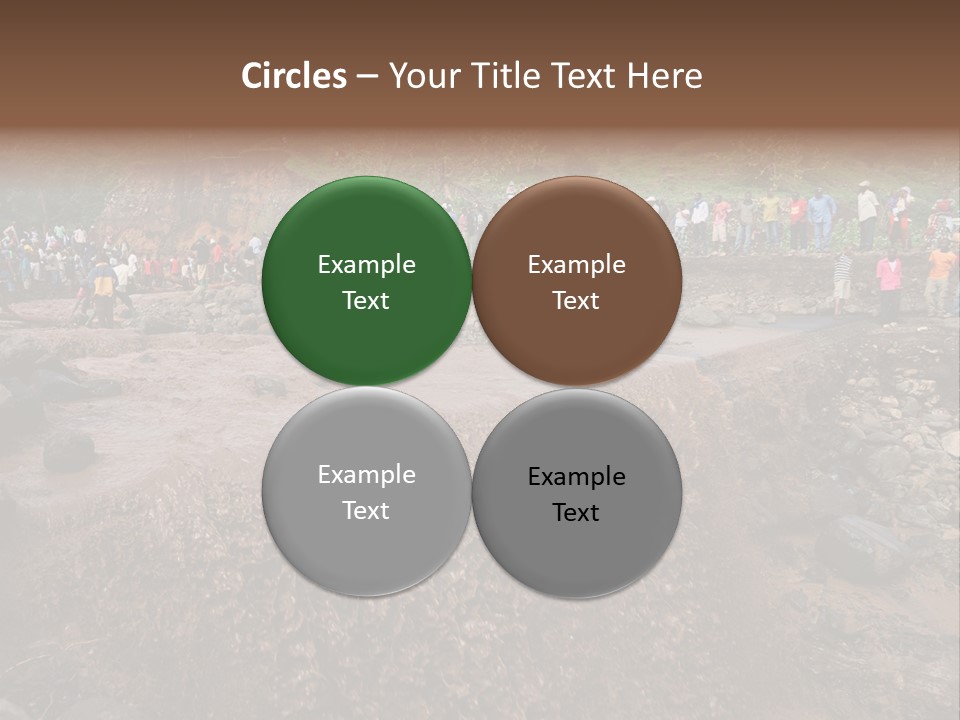 Police Travel Bridge PowerPoint Template