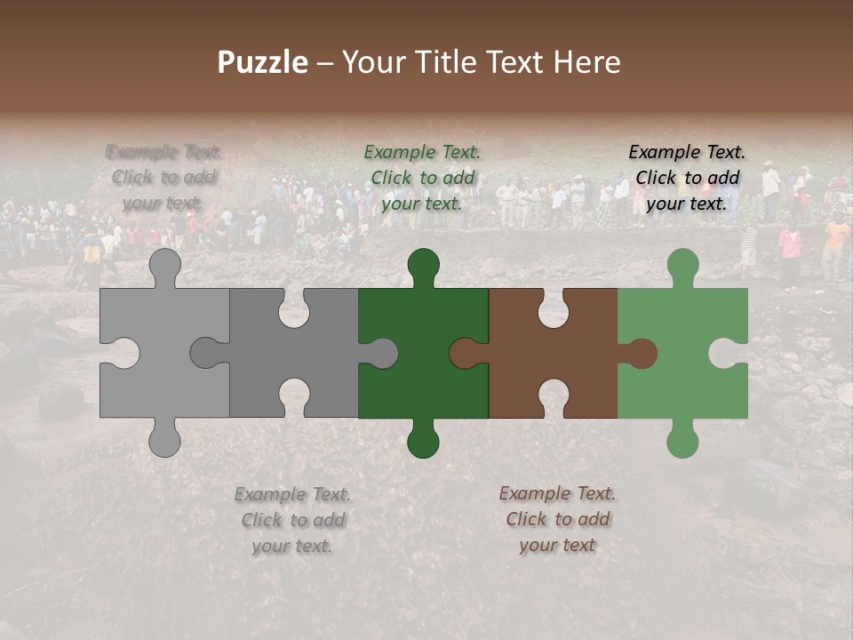 Police Travel Bridge PowerPoint Template