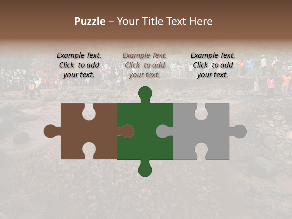 Police Travel Bridge PowerPoint Template