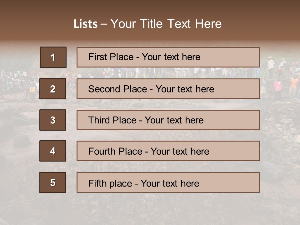 Police Travel Bridge PowerPoint Template