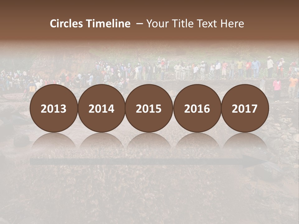 Police Travel Bridge PowerPoint Template