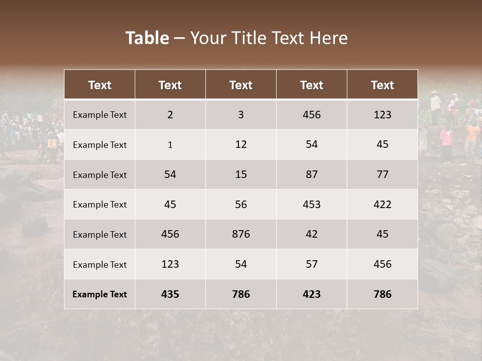 Police Travel Bridge PowerPoint Template