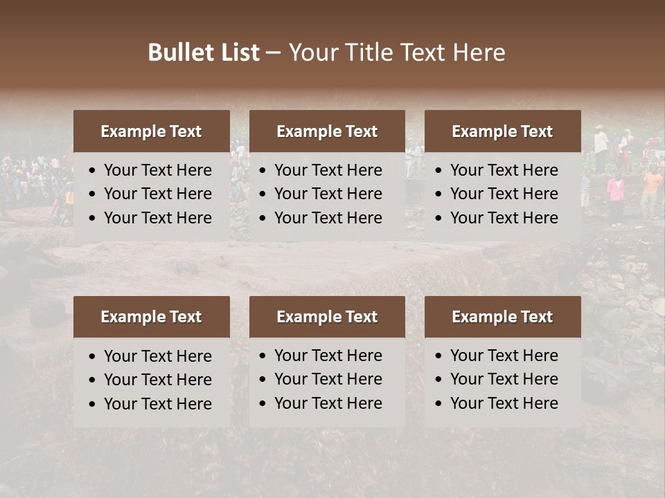 Police Travel Bridge PowerPoint Template