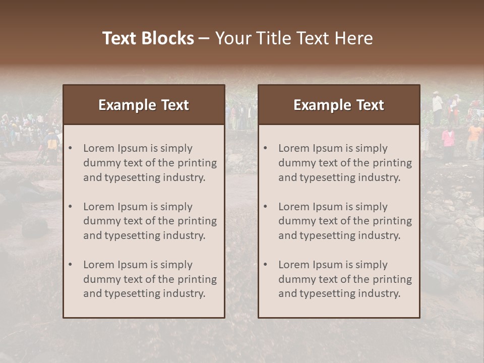 Police Travel Bridge PowerPoint Template