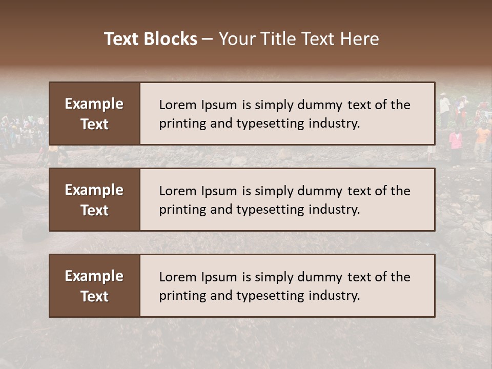 Police Travel Bridge PowerPoint Template