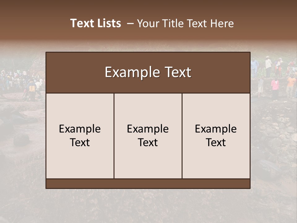Police Travel Bridge PowerPoint Template