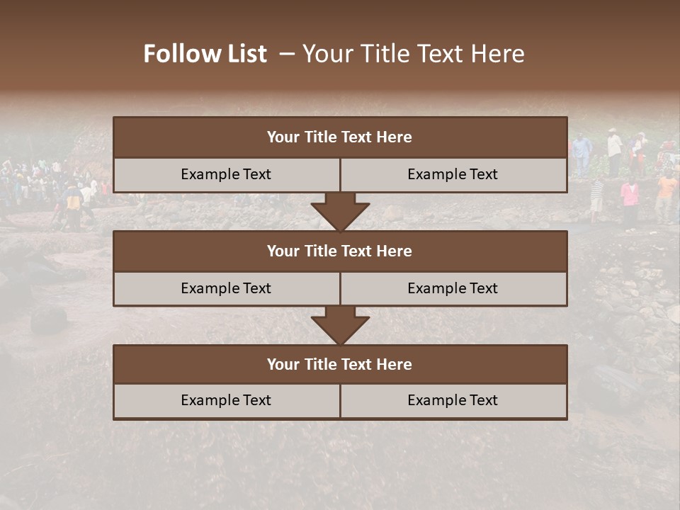 Police Travel Bridge PowerPoint Template