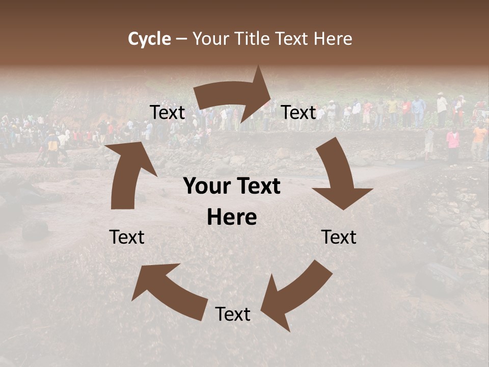 Police Travel Bridge PowerPoint Template
