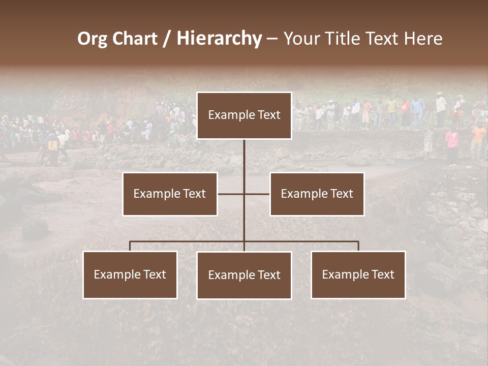 Police Travel Bridge PowerPoint Template