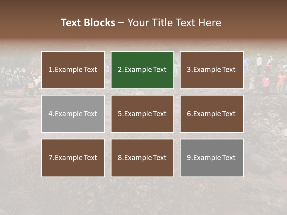 Police Travel Bridge PowerPoint Template