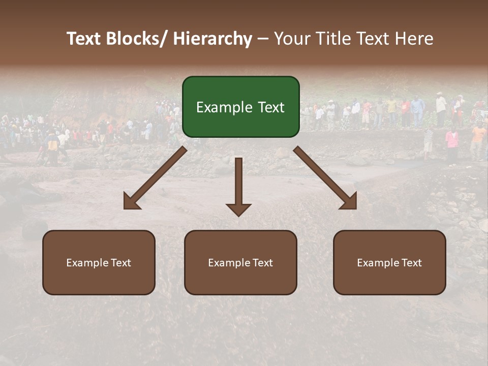 Police Travel Bridge PowerPoint Template