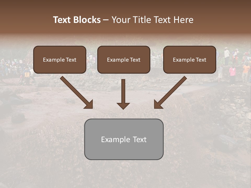 Police Travel Bridge PowerPoint Template
