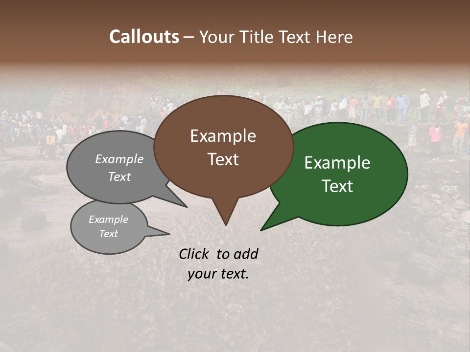 Police Travel Bridge PowerPoint Template
