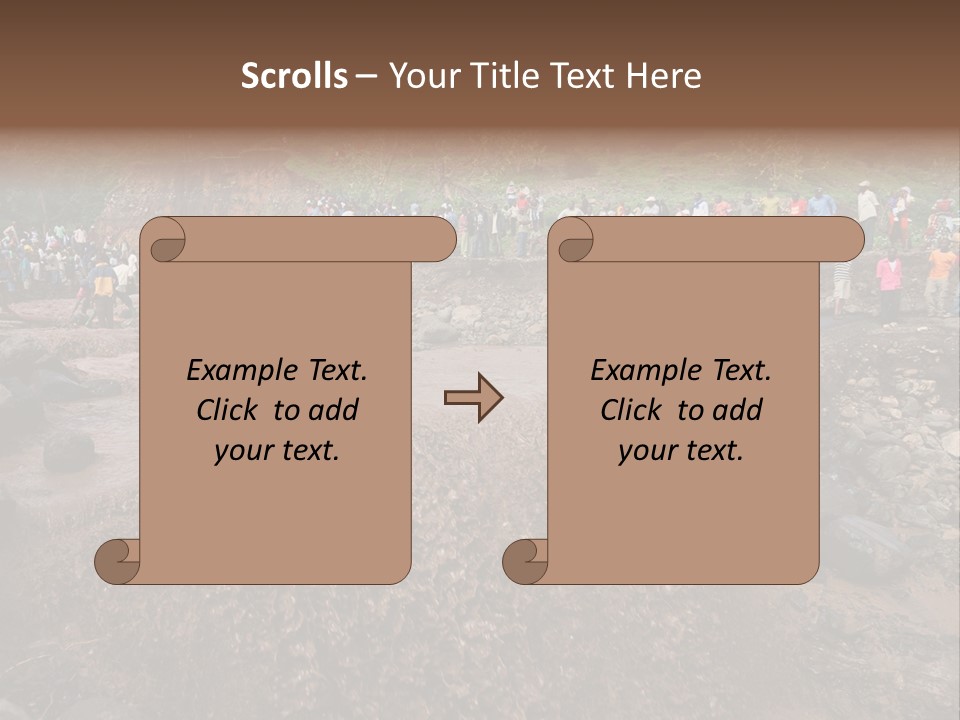 Police Travel Bridge PowerPoint Template