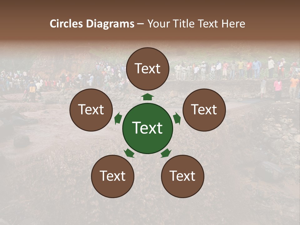 Police Travel Bridge PowerPoint Template