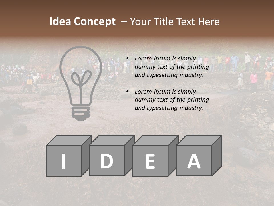 Police Travel Bridge PowerPoint Template