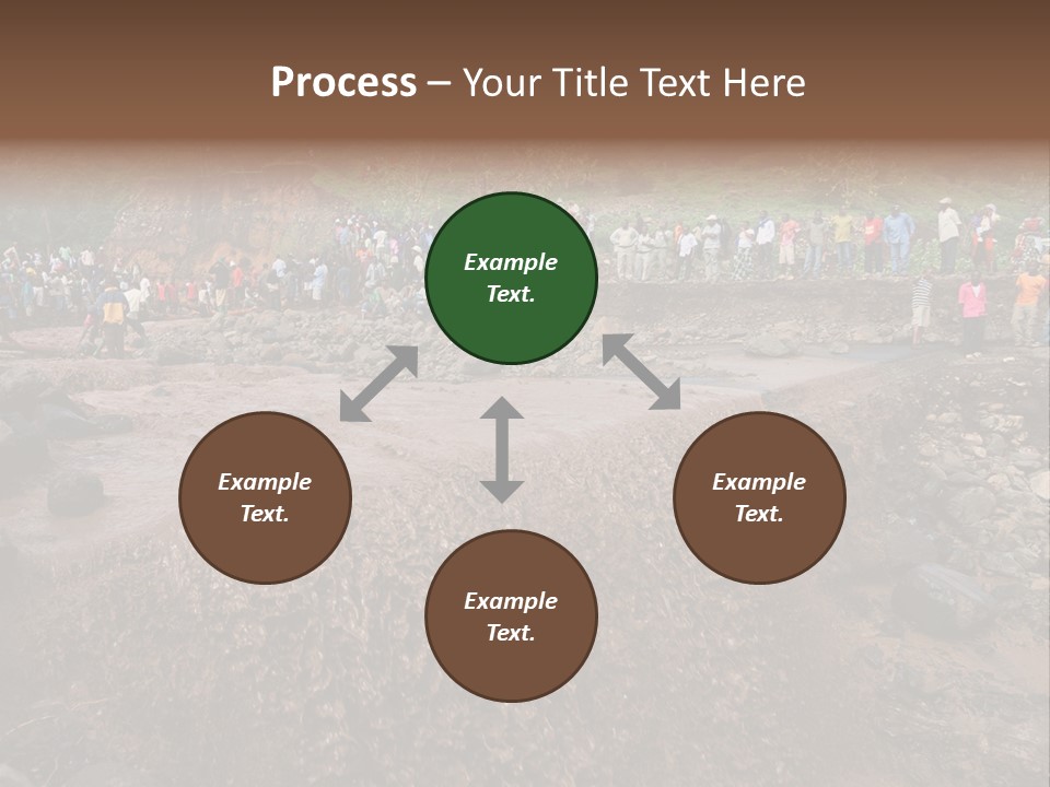 Police Travel Bridge PowerPoint Template