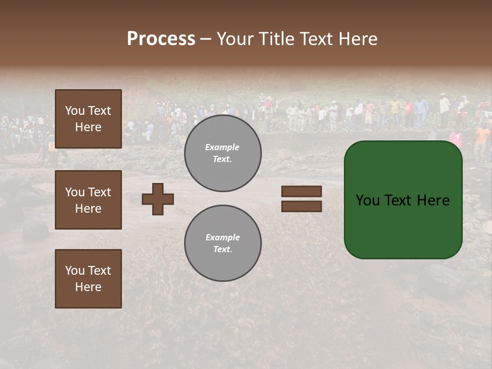 Police Travel Bridge PowerPoint Template