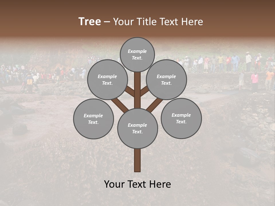 Police Travel Bridge PowerPoint Template