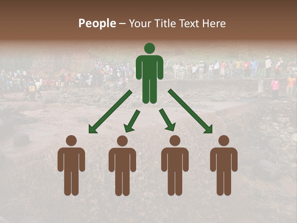 Police Travel Bridge PowerPoint Template