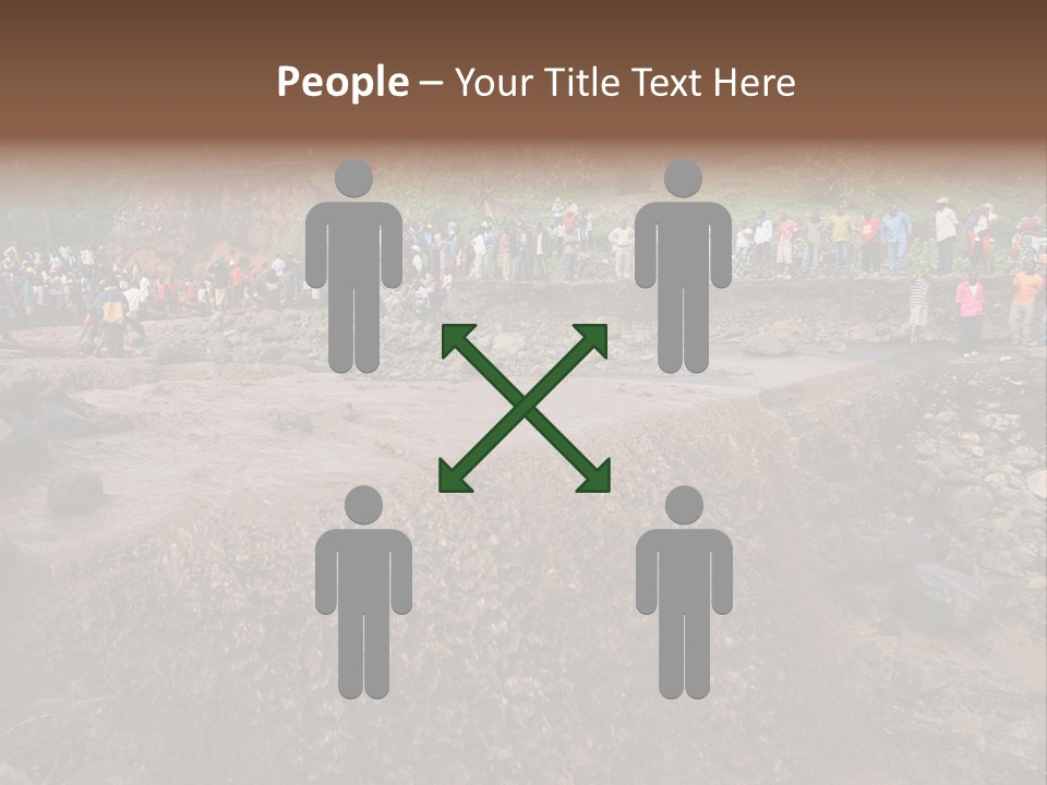 Police Travel Bridge PowerPoint Template