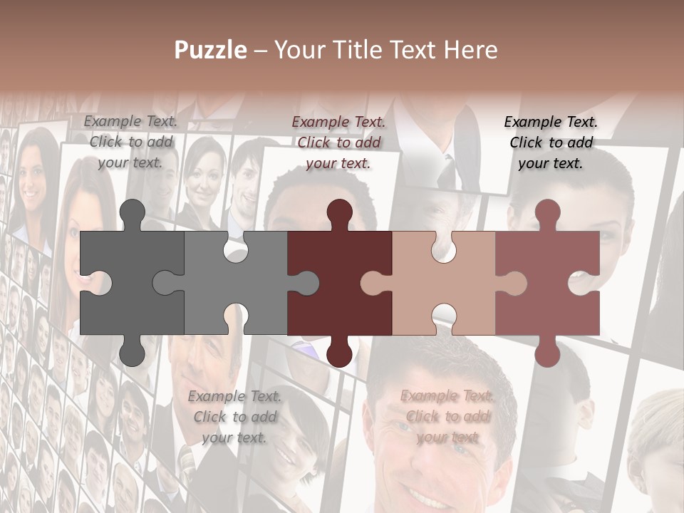 Adults Sunny Young PowerPoint Template