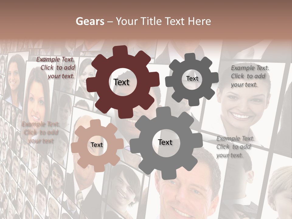 Adults Sunny Young PowerPoint Template